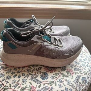 Ryka Gray and Teal Women's Sneakers